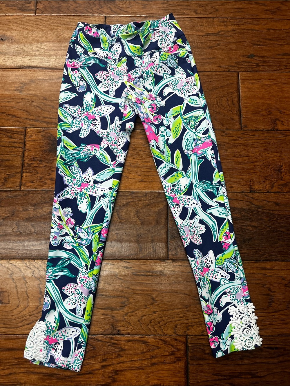 Lilly‎ Pulitzer Luxletic Bright Navy Sway This Way Corso Golf Pants